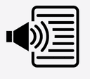 Text 2 Audio Icon